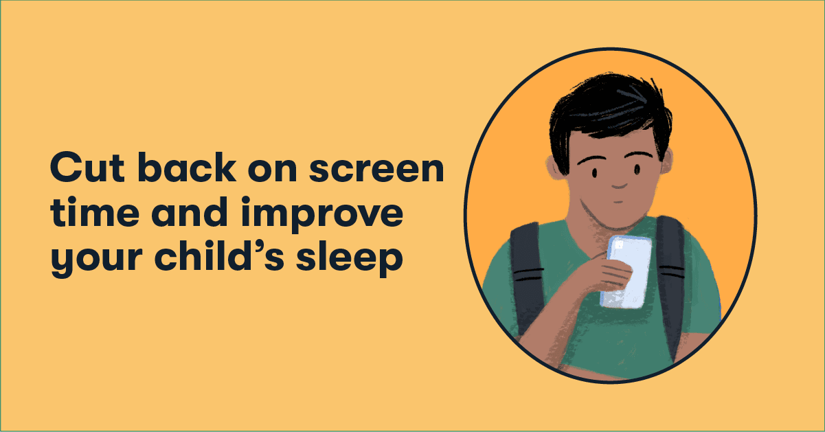 cut back on screen time