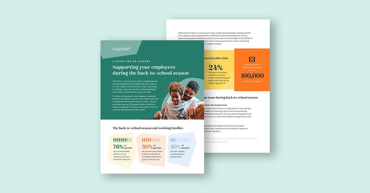 Brightline back-to-school guide for employers