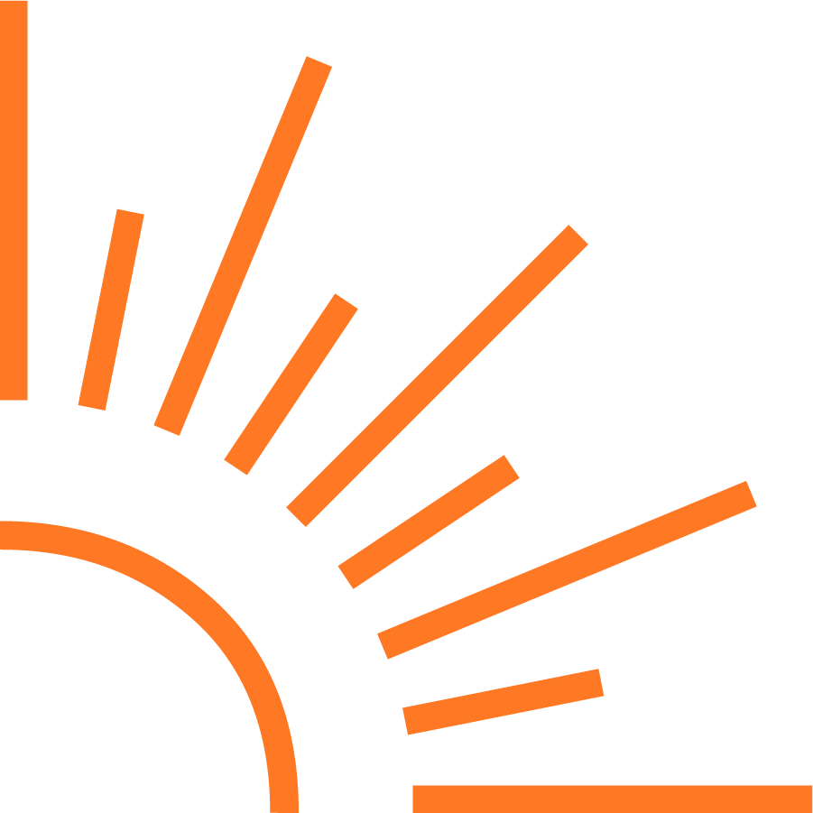 Brightline Logo Mark Orange