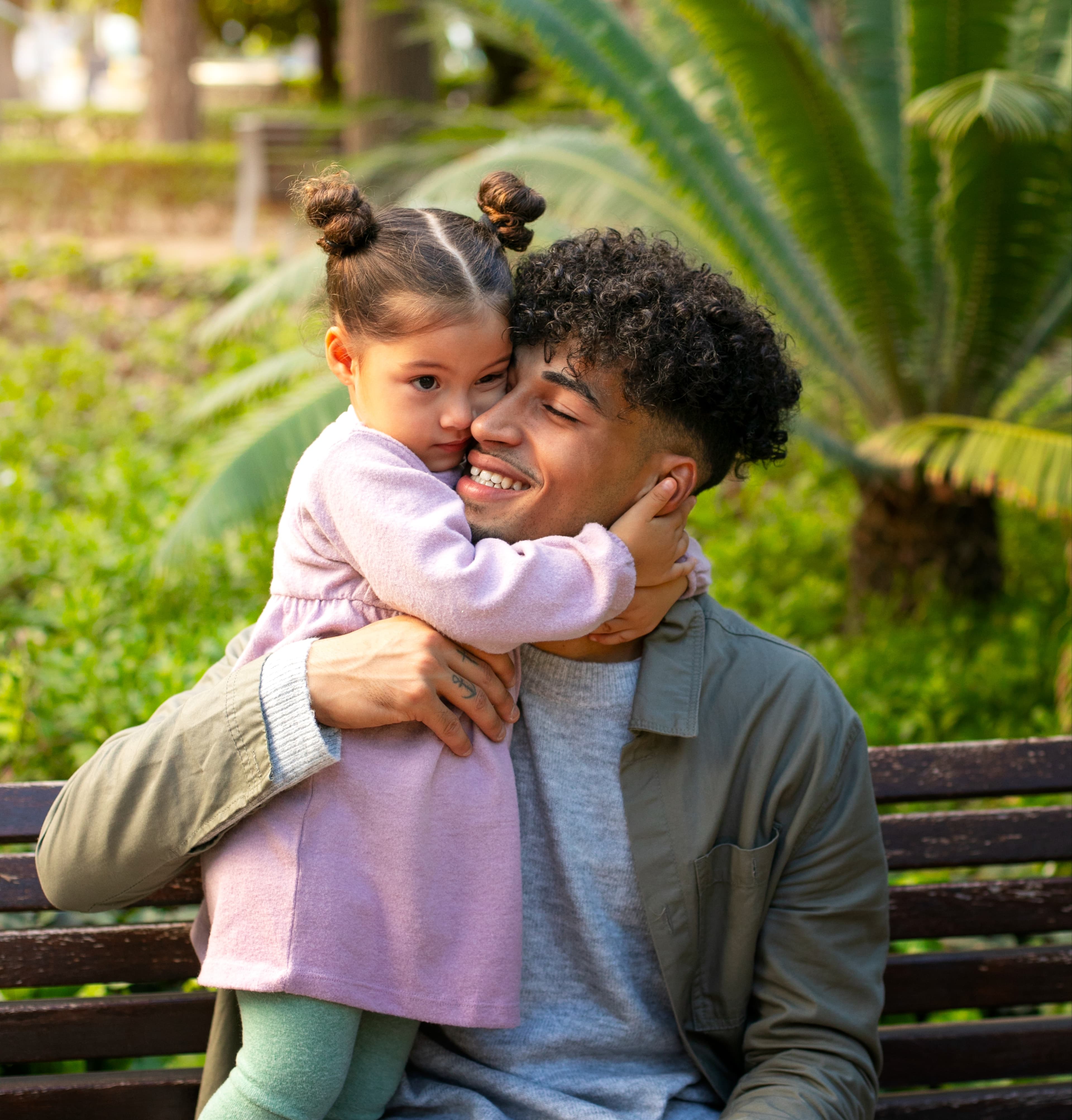 father and child