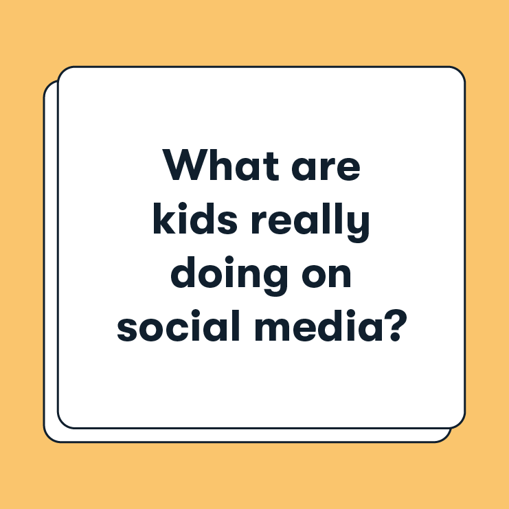 what are kids really doing on social media